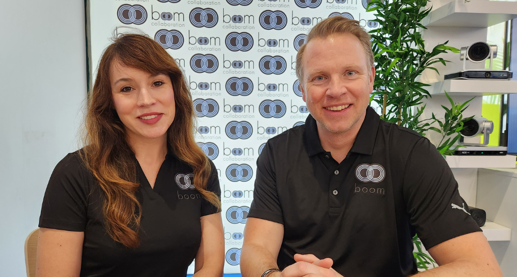 Holli Hulett y Fredrik Hörnkvist, cofundadores de Boom Collaboration.